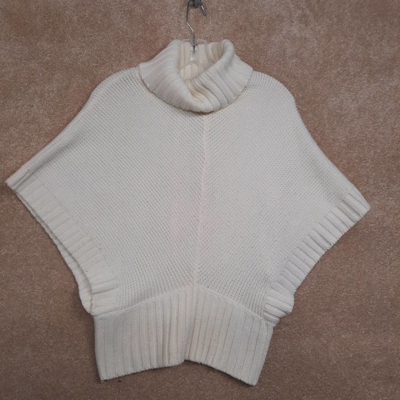 Derek Heart Sweaters - Derek Heart Cowl Neck Poncho Sweater Size Large